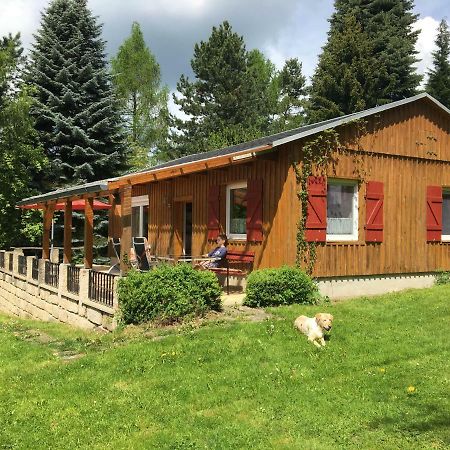 Ferienhaus "Am Bergblick" 赛博尼茨 外观 照片