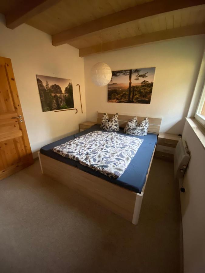 Ferienhaus "Am Bergblick" 赛博尼茨 外观 照片