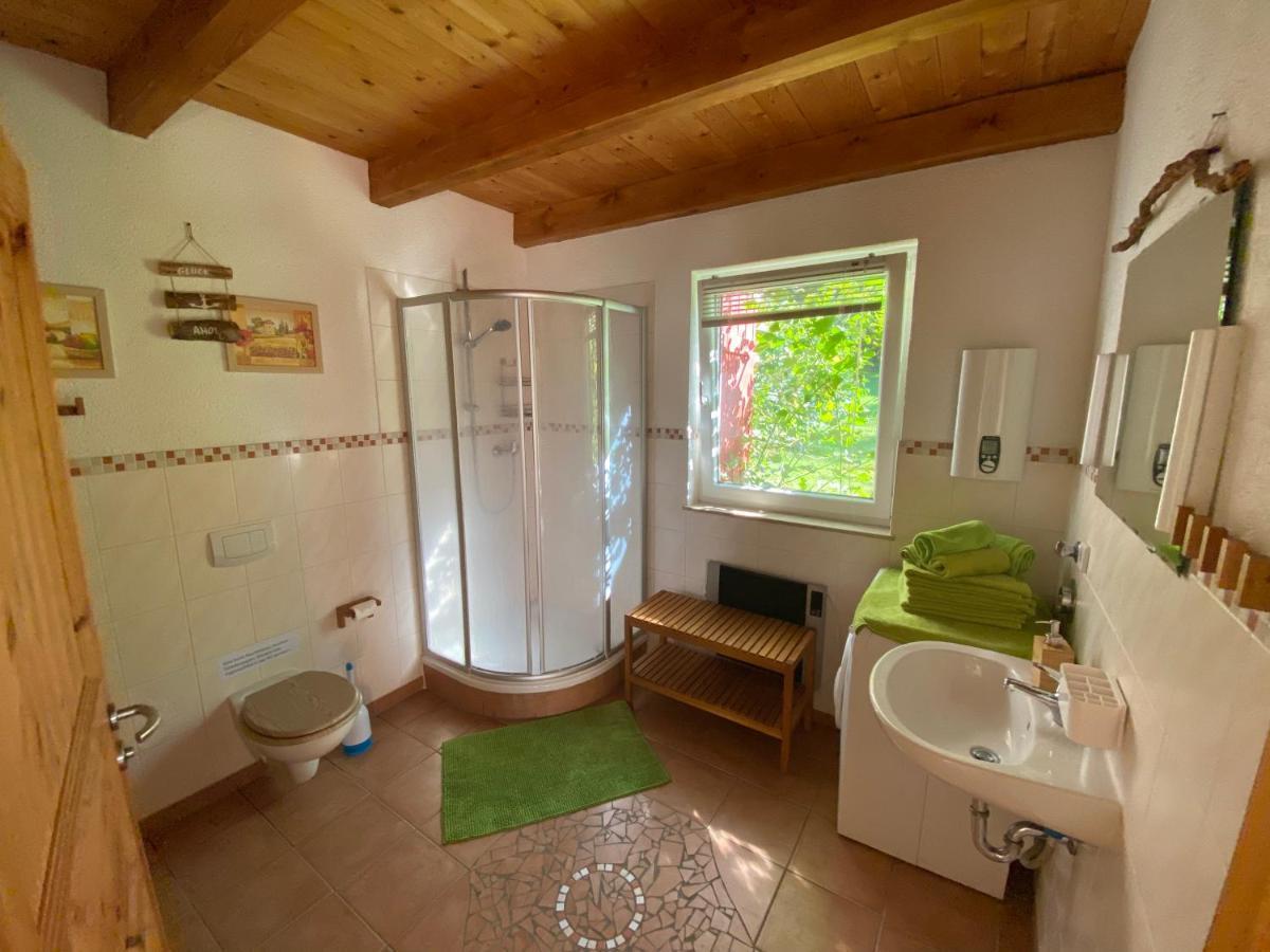 Ferienhaus "Am Bergblick" 赛博尼茨 外观 照片