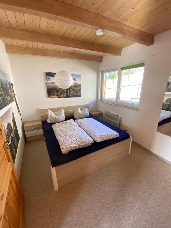 Ferienhaus "Am Bergblick" 赛博尼茨 外观 照片