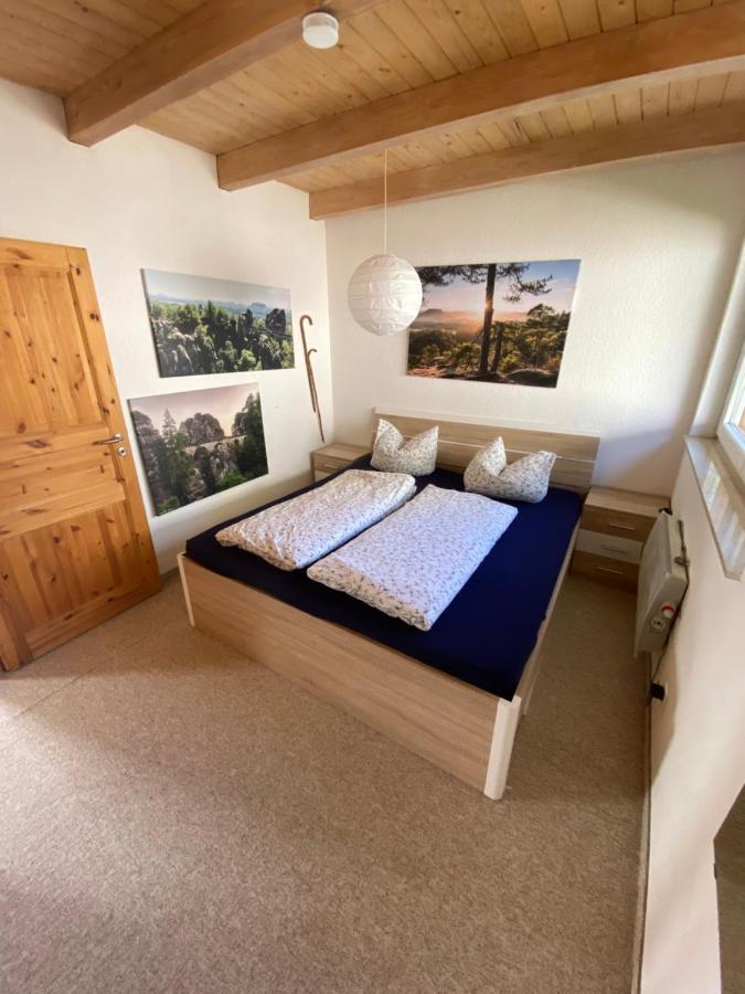 Ferienhaus "Am Bergblick" 赛博尼茨 外观 照片